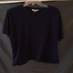 Blue Forever 21 Crop Top